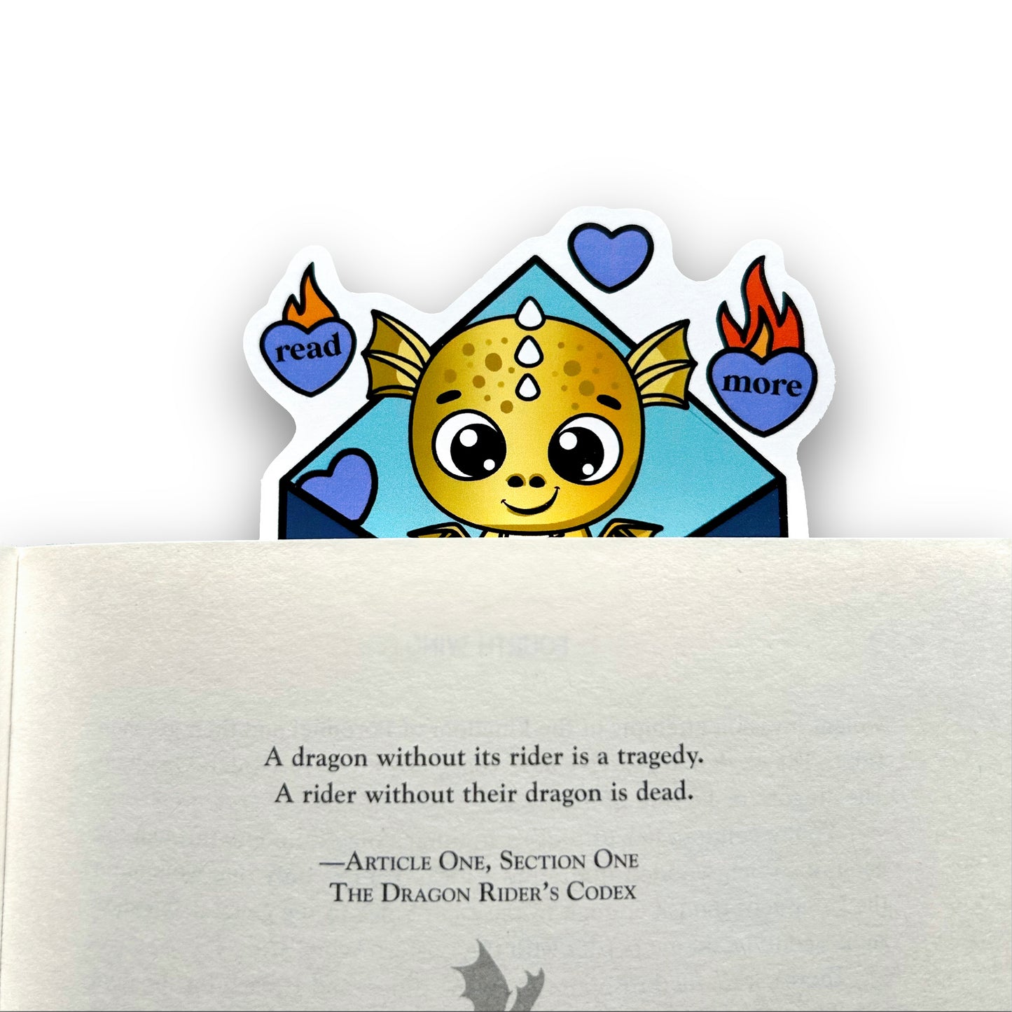 4” Read More Fantasy Bookmark