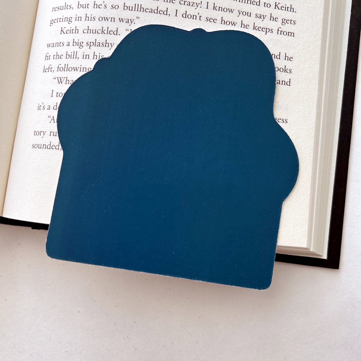 4” Finish The Book Bookmark