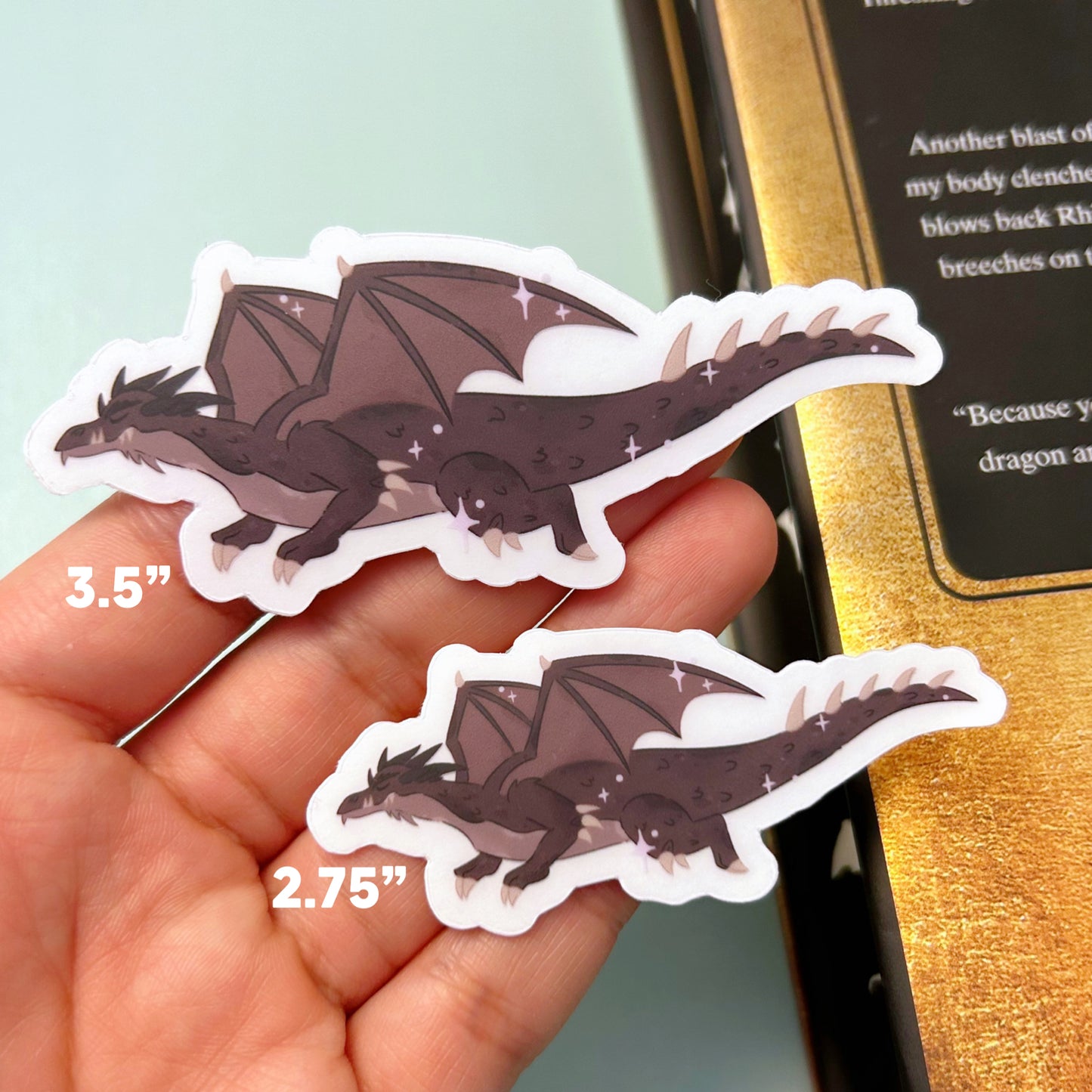 Black Dragon Sticker