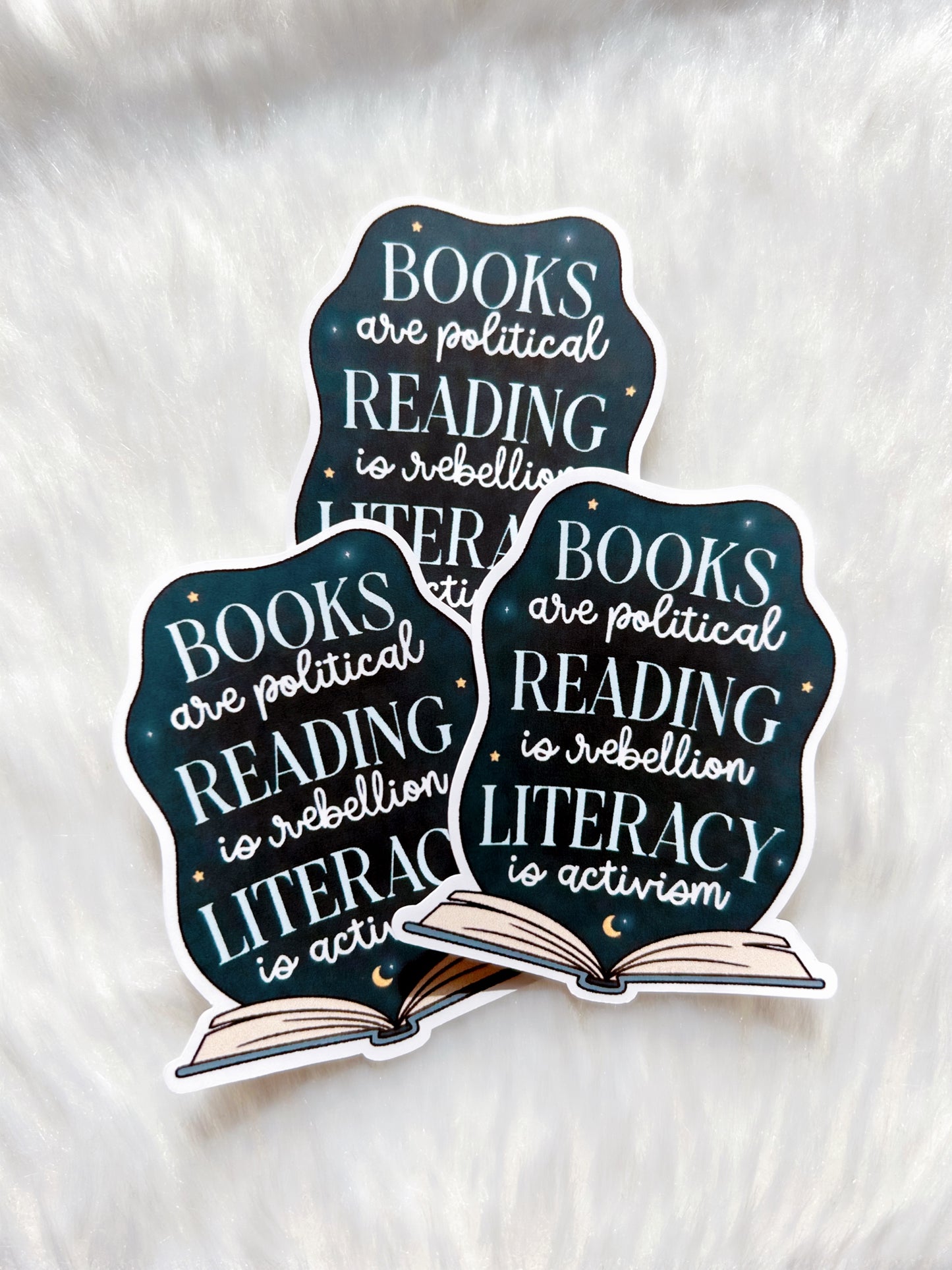 Books Are Political Sticker