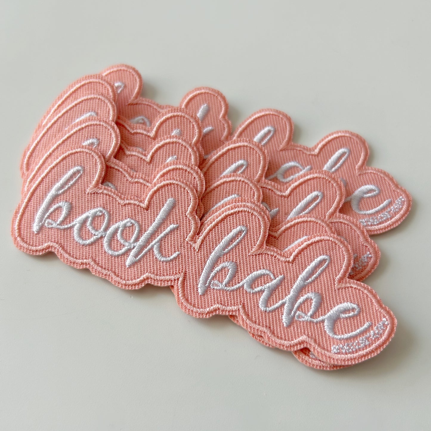 Book Babe Iron on Patch