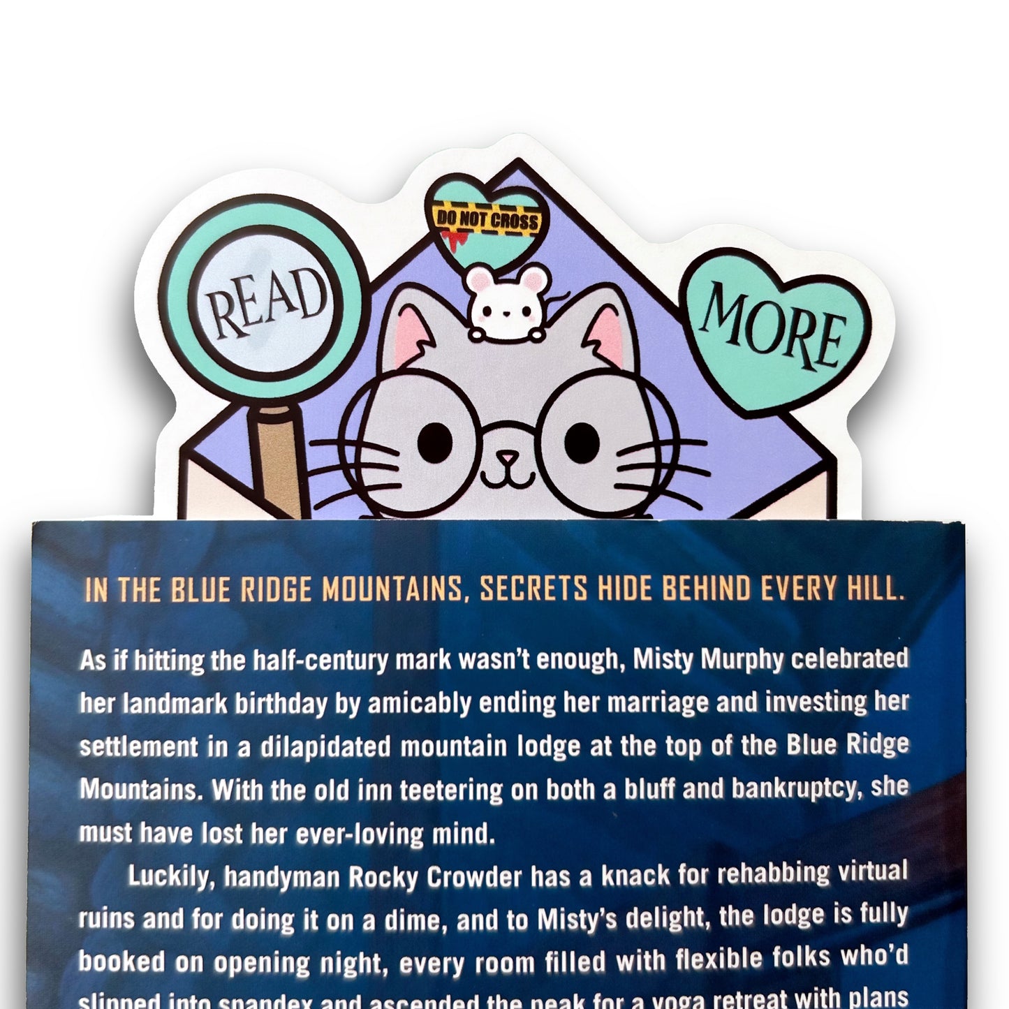4” Read More Cozy Mysteries Bookmark