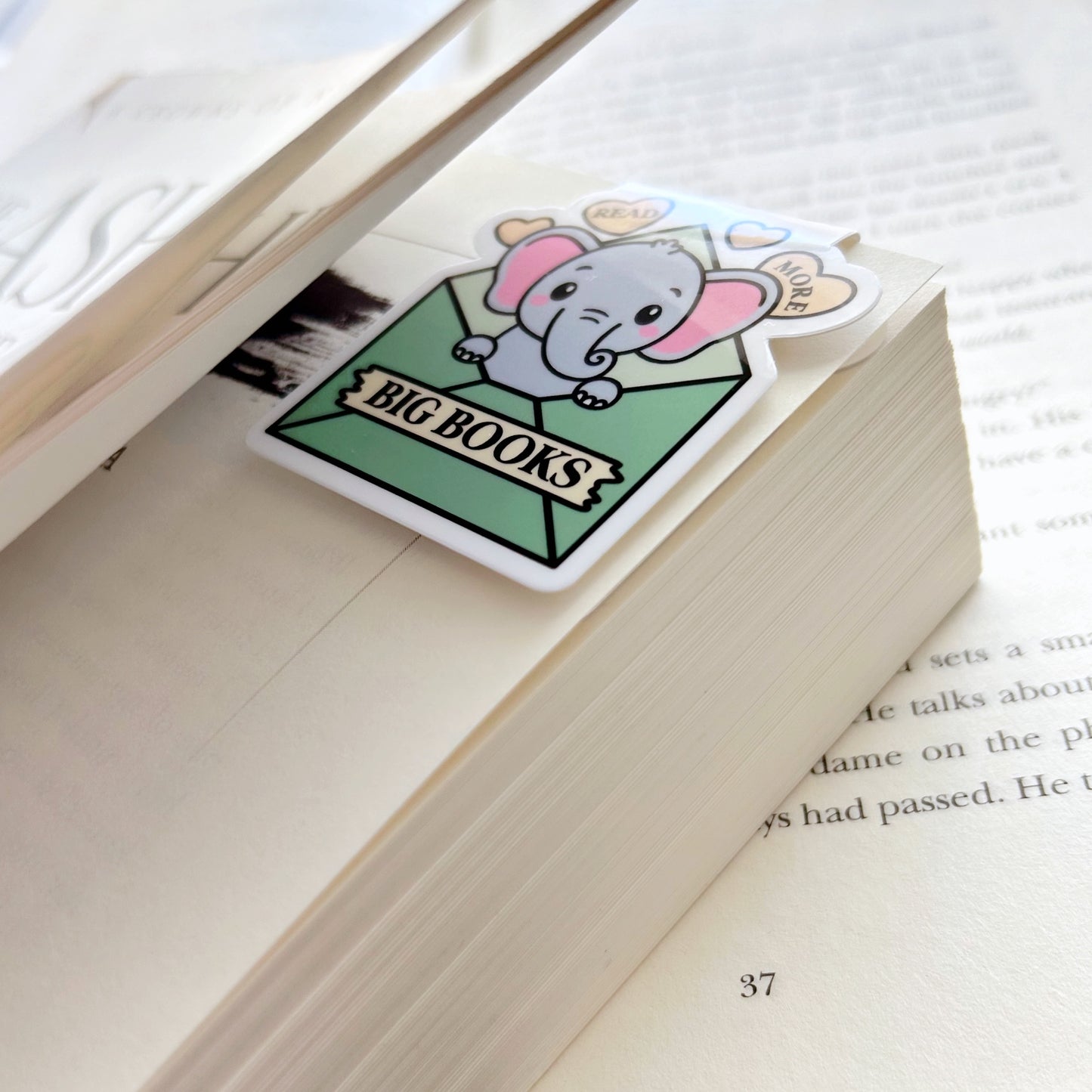 Read More Big Books Magnetic Bookmark