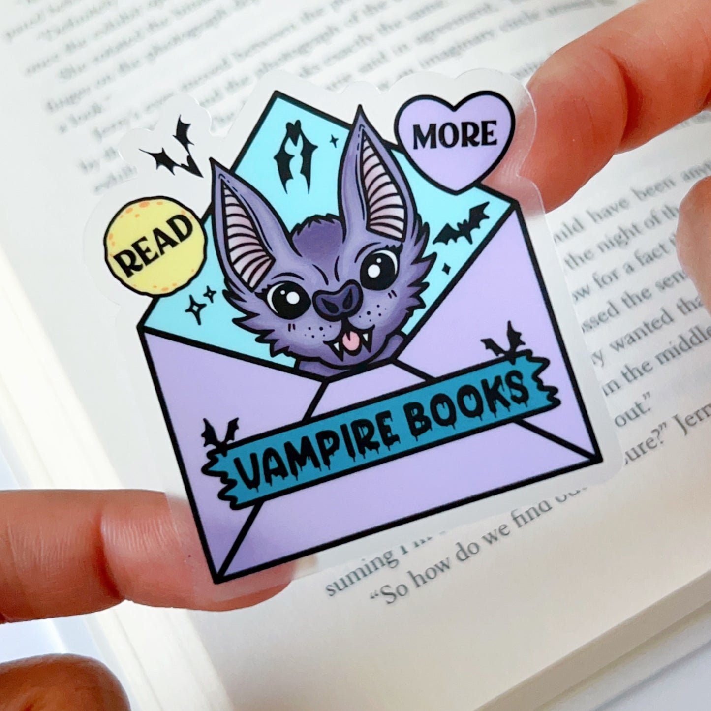 Read More Vampire Books Sticker