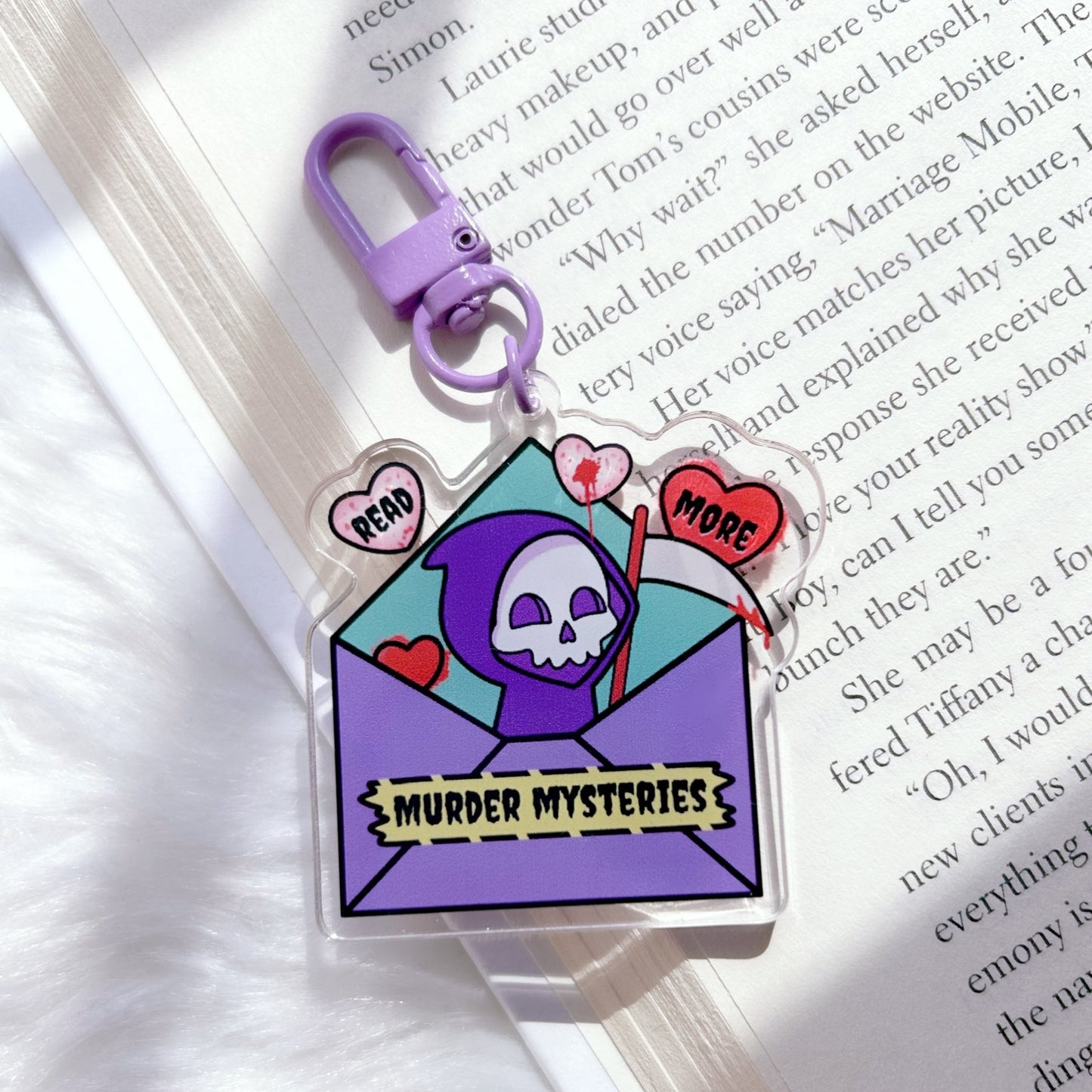 Read More Murder Mysteries Keychain