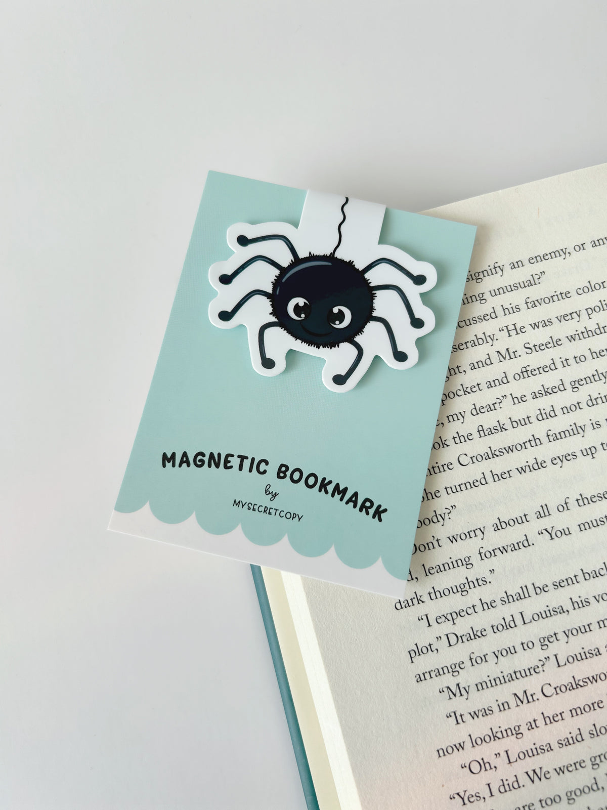 Spider Magnetic Bookmark