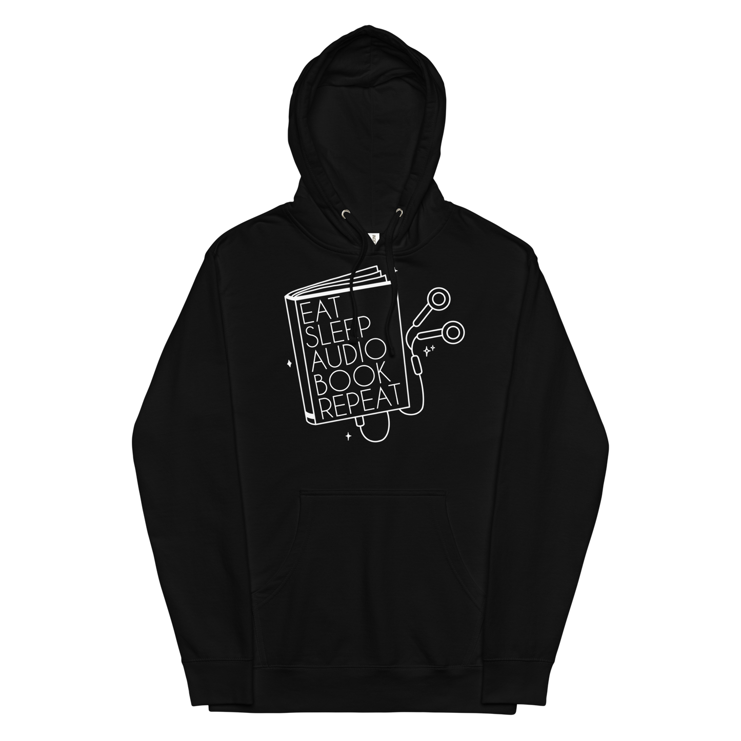 Eat Sleep Audiobook Repeat Hoodie