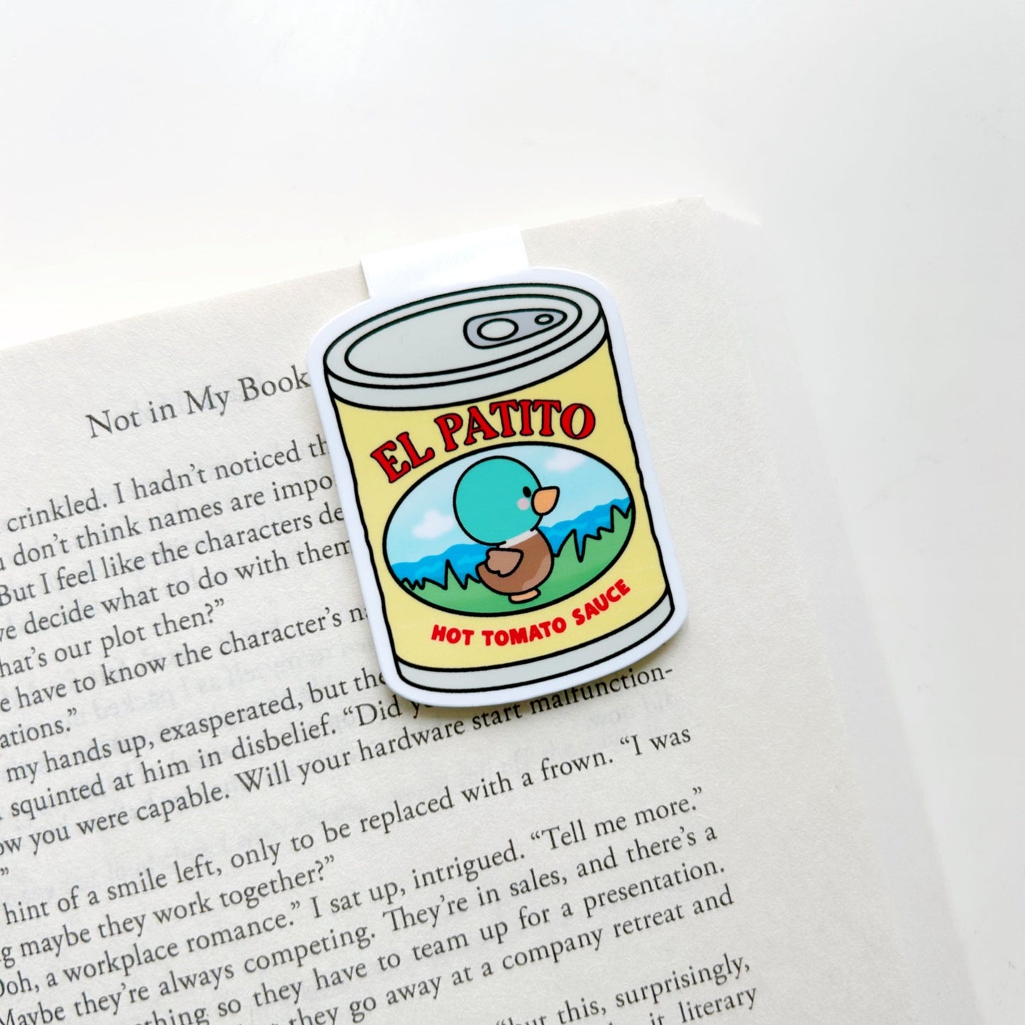 El Patito Magnetic Bookmark