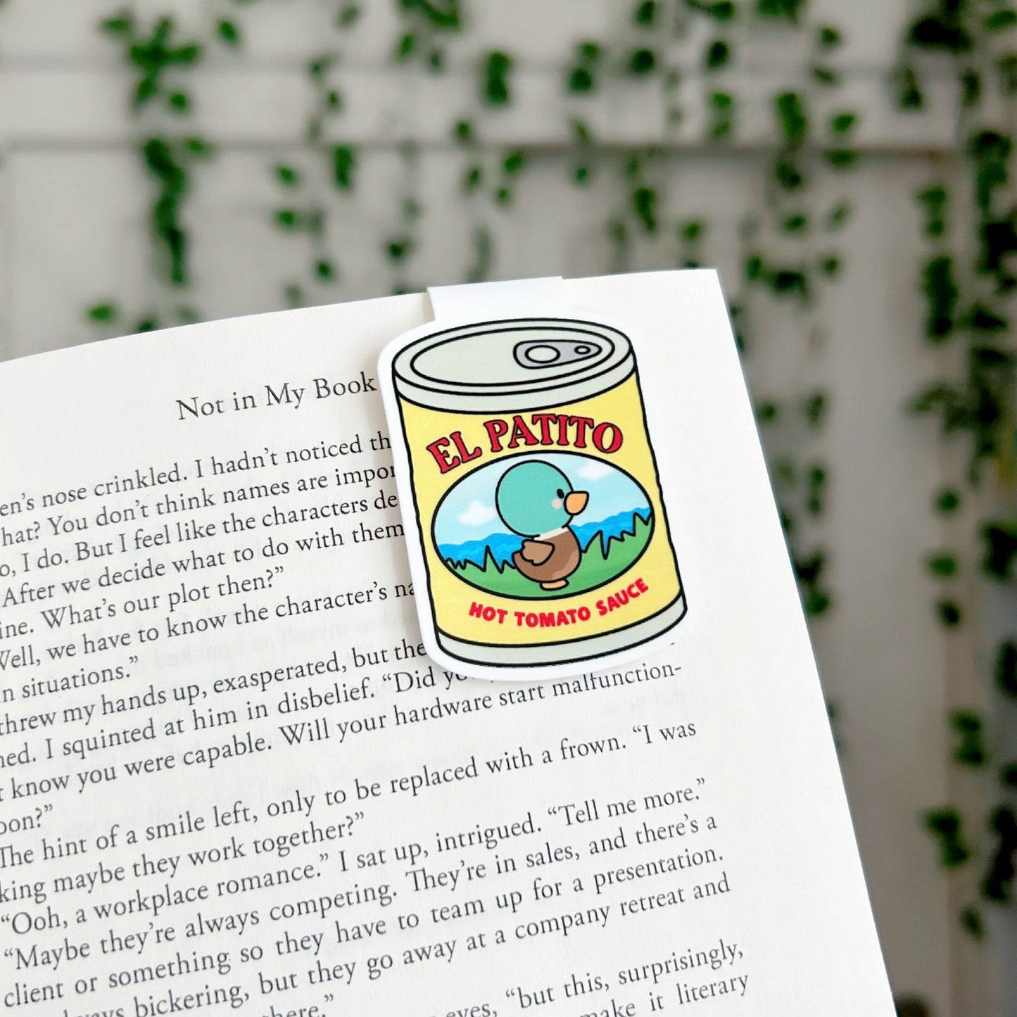 El Patito Magnetic Bookmark