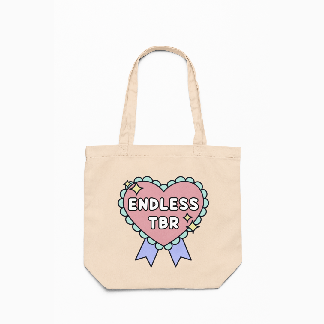Endless TBR Canvas Tote Bag