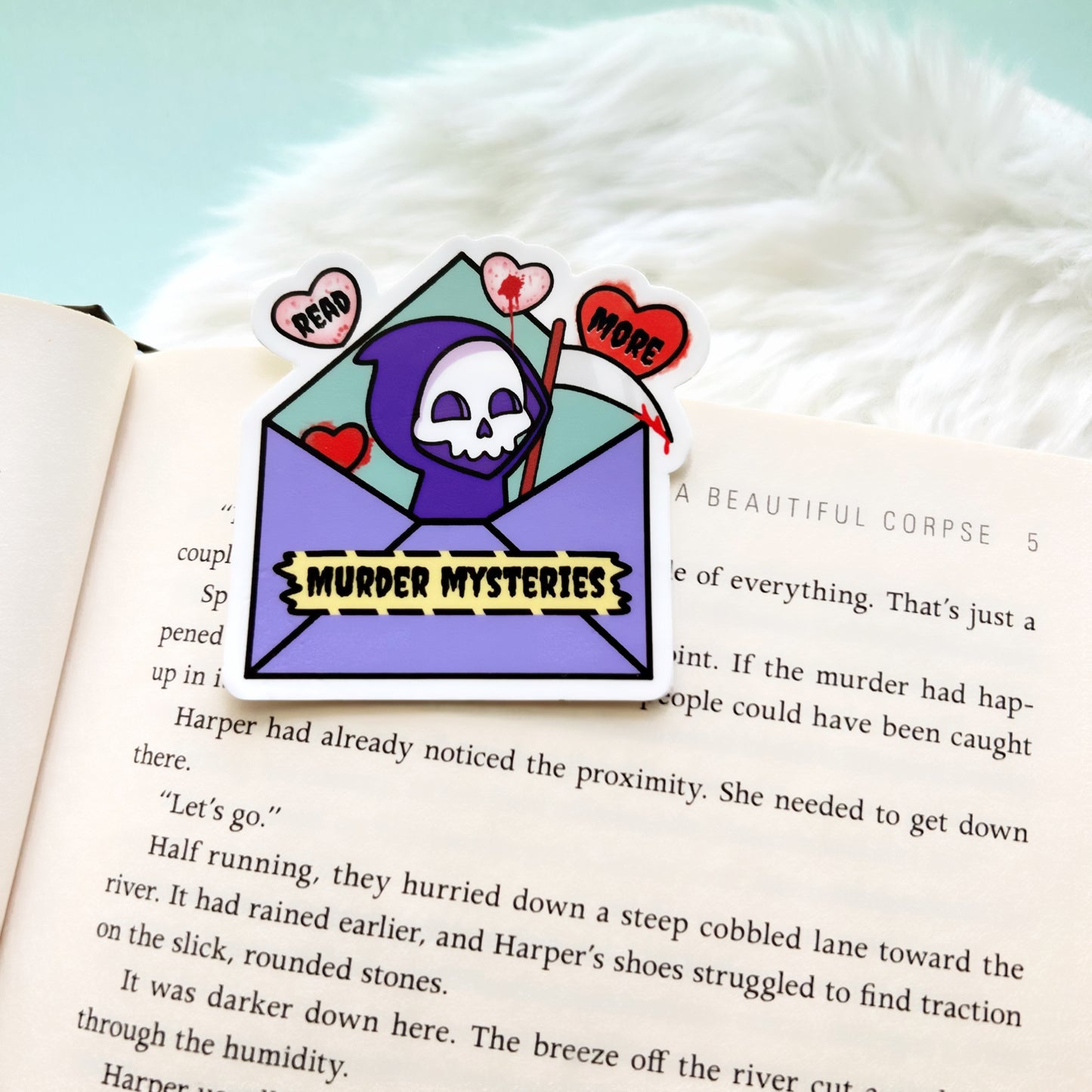 Read More Murder Mysteries Sticker