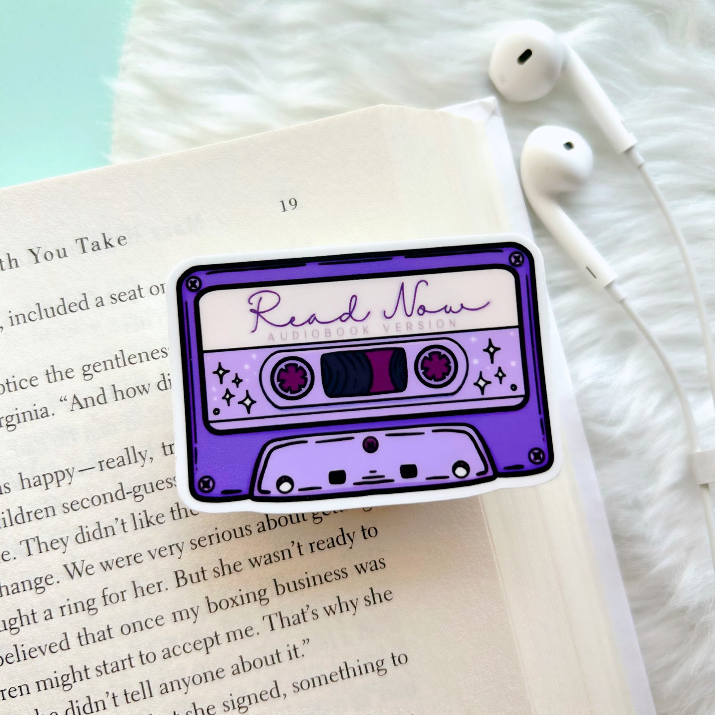 Read Now Audiobook Version Sticker