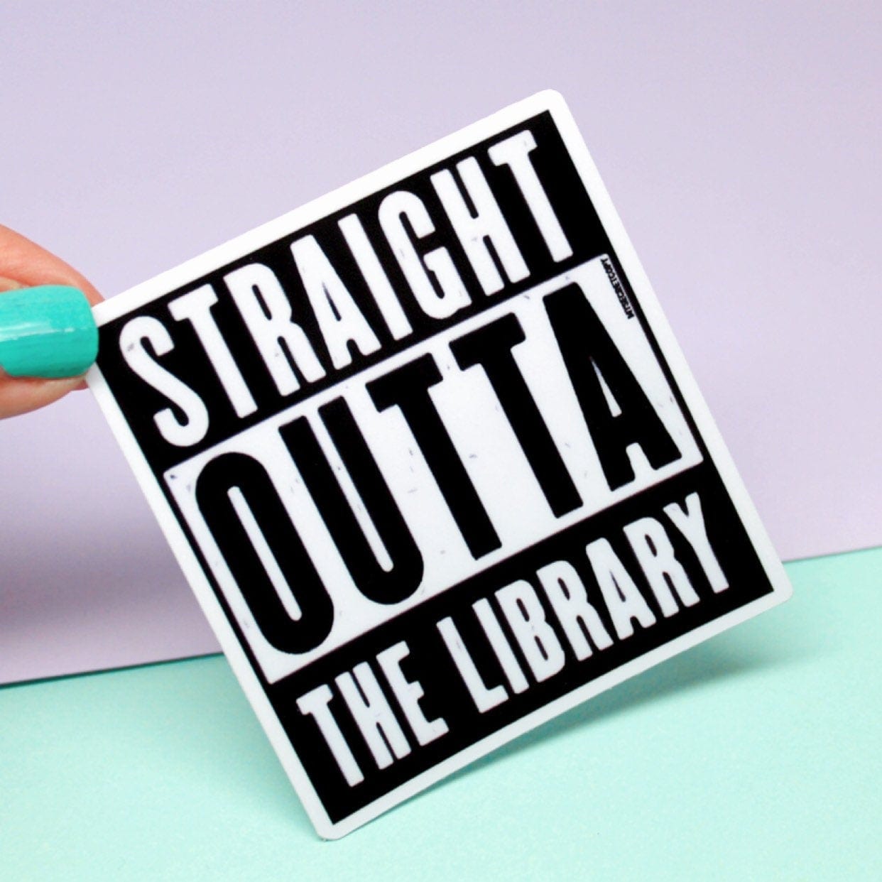 Library Sticker