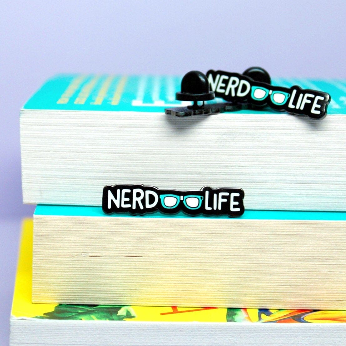 Nerd Life Enamel Pin