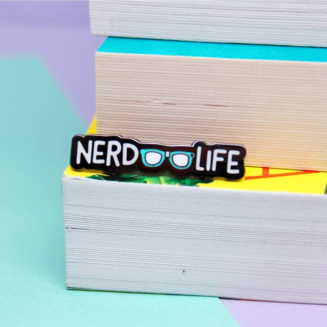 Nerd Life Enamel Pin
