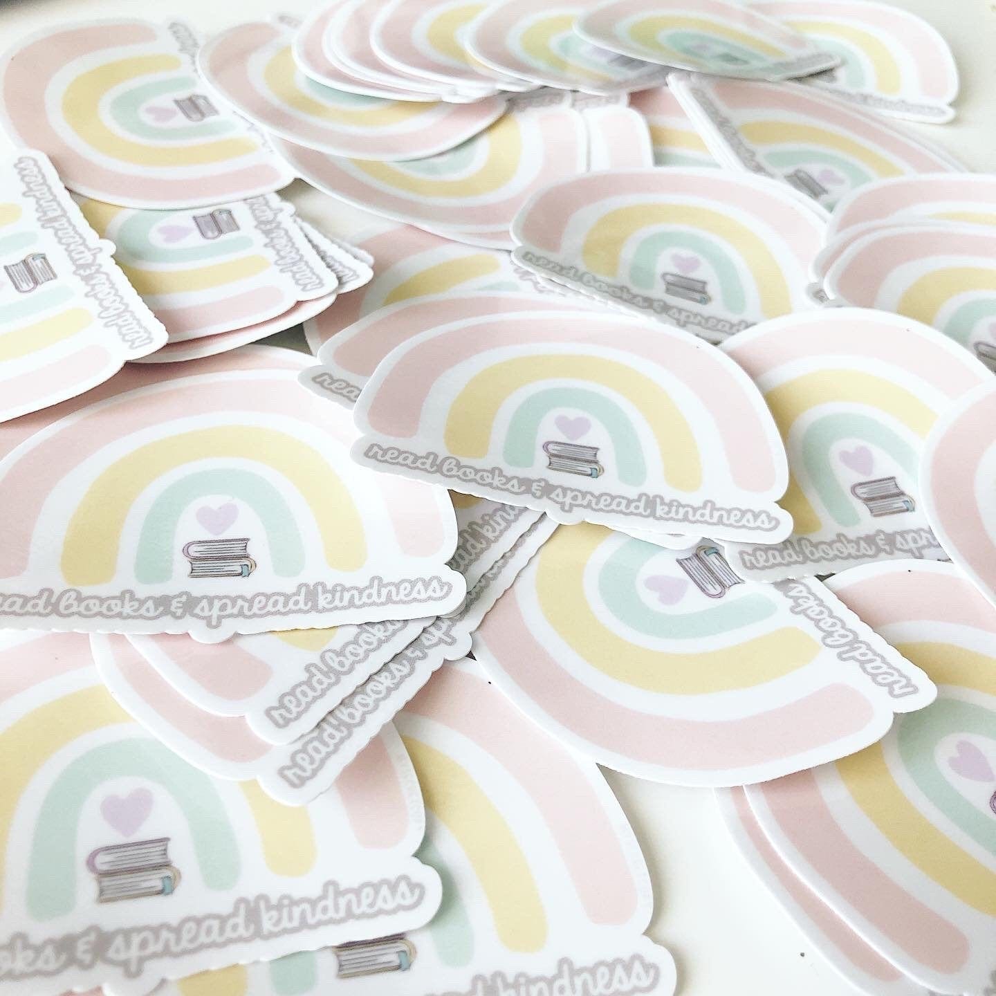 Read Books & Spread Kindness Sticker