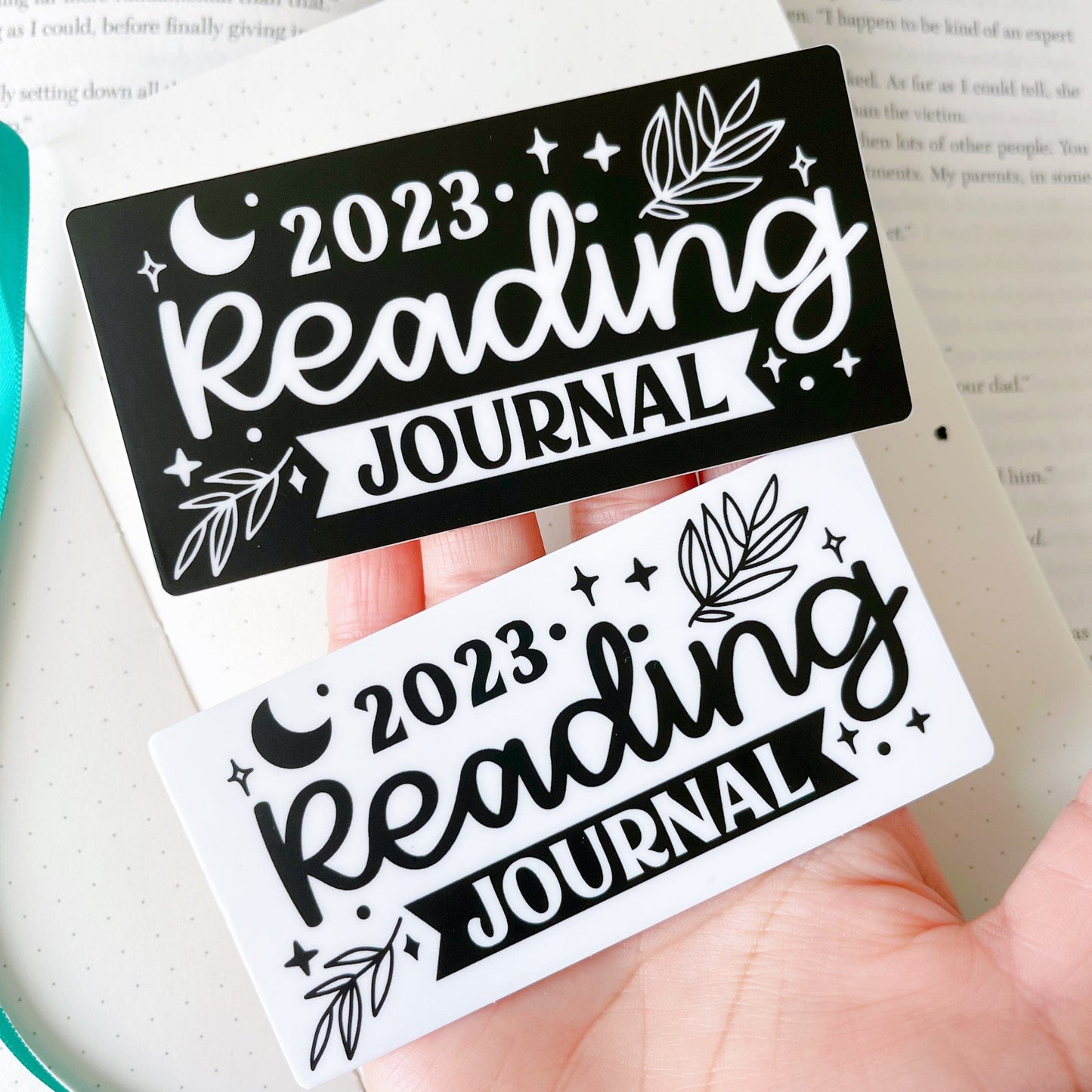 2023 Reading Journal Sticker