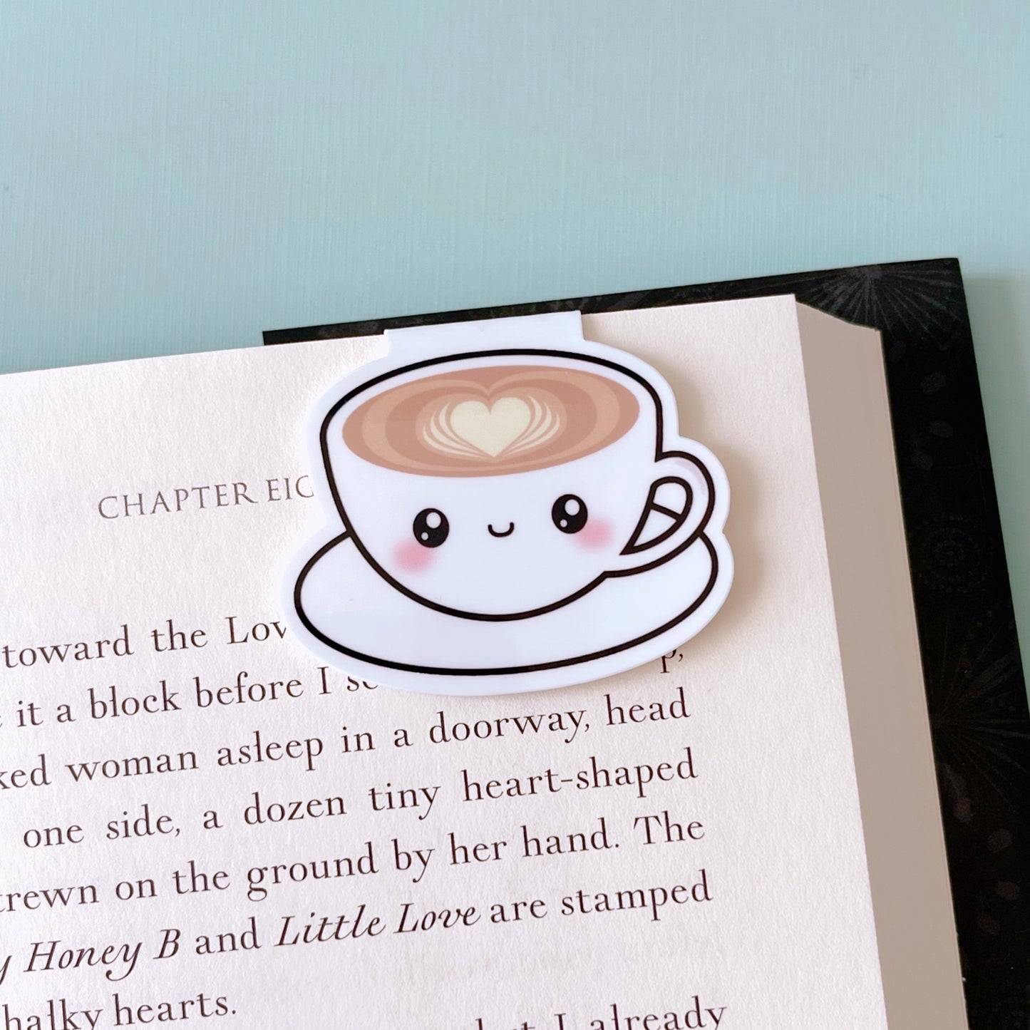 Latte Magnetic Bookmark