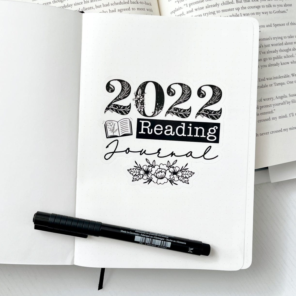 2022 Reading Journal Sticker – My Secret Copy