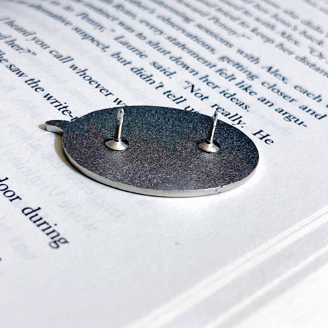 The Book Was Better Enamel Pin