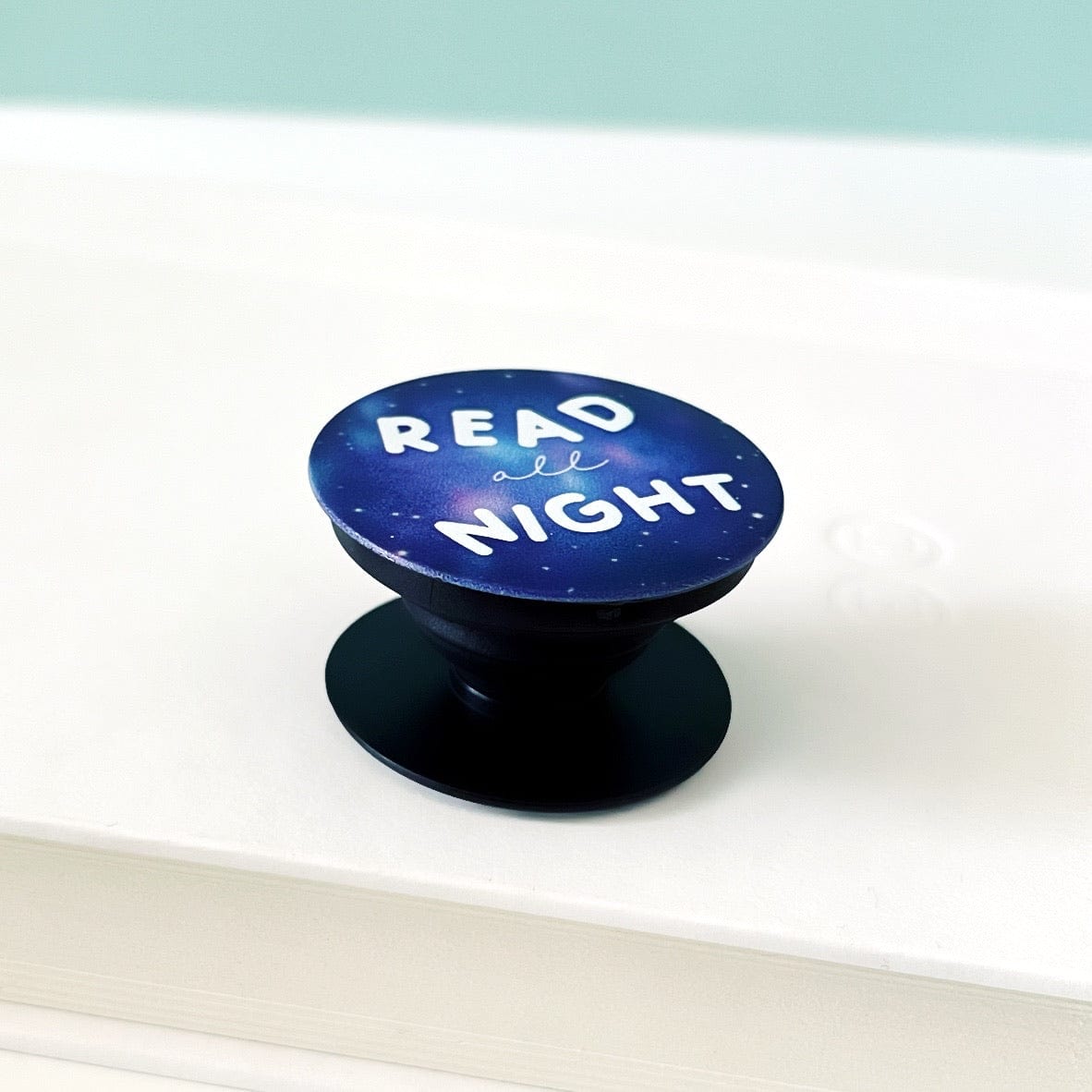 Read All Night Phone Grip Holder