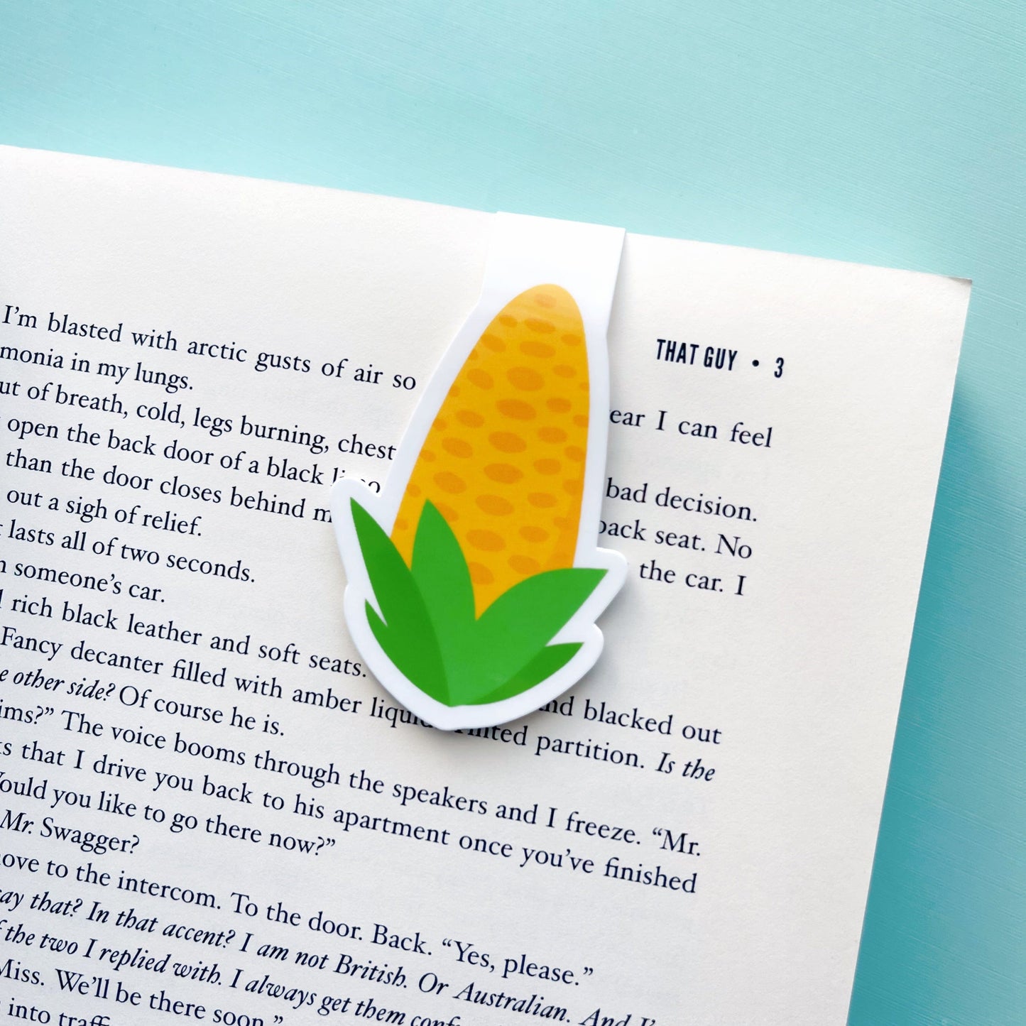 Corn Magnetic Bookmark