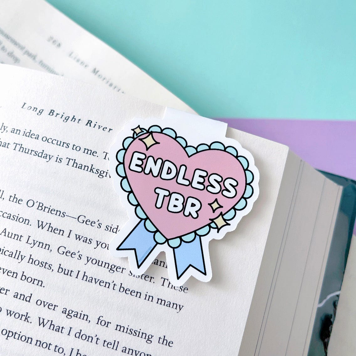 Endless TBR Magnetic Bookmark