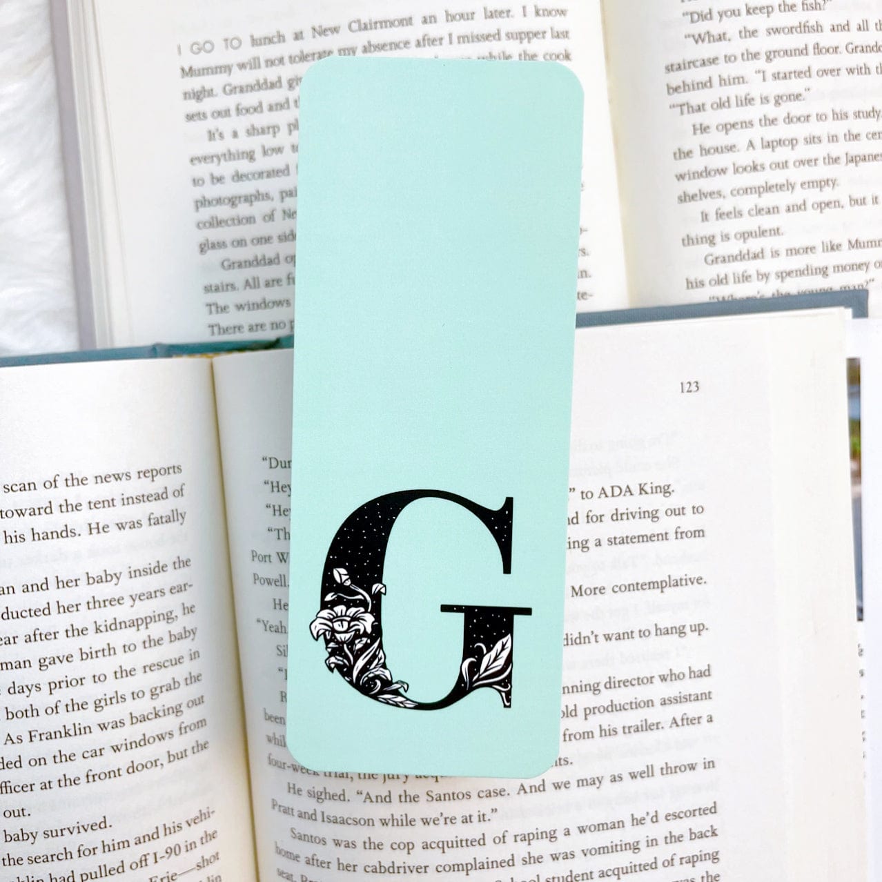 F G H I J Initial Bookmark