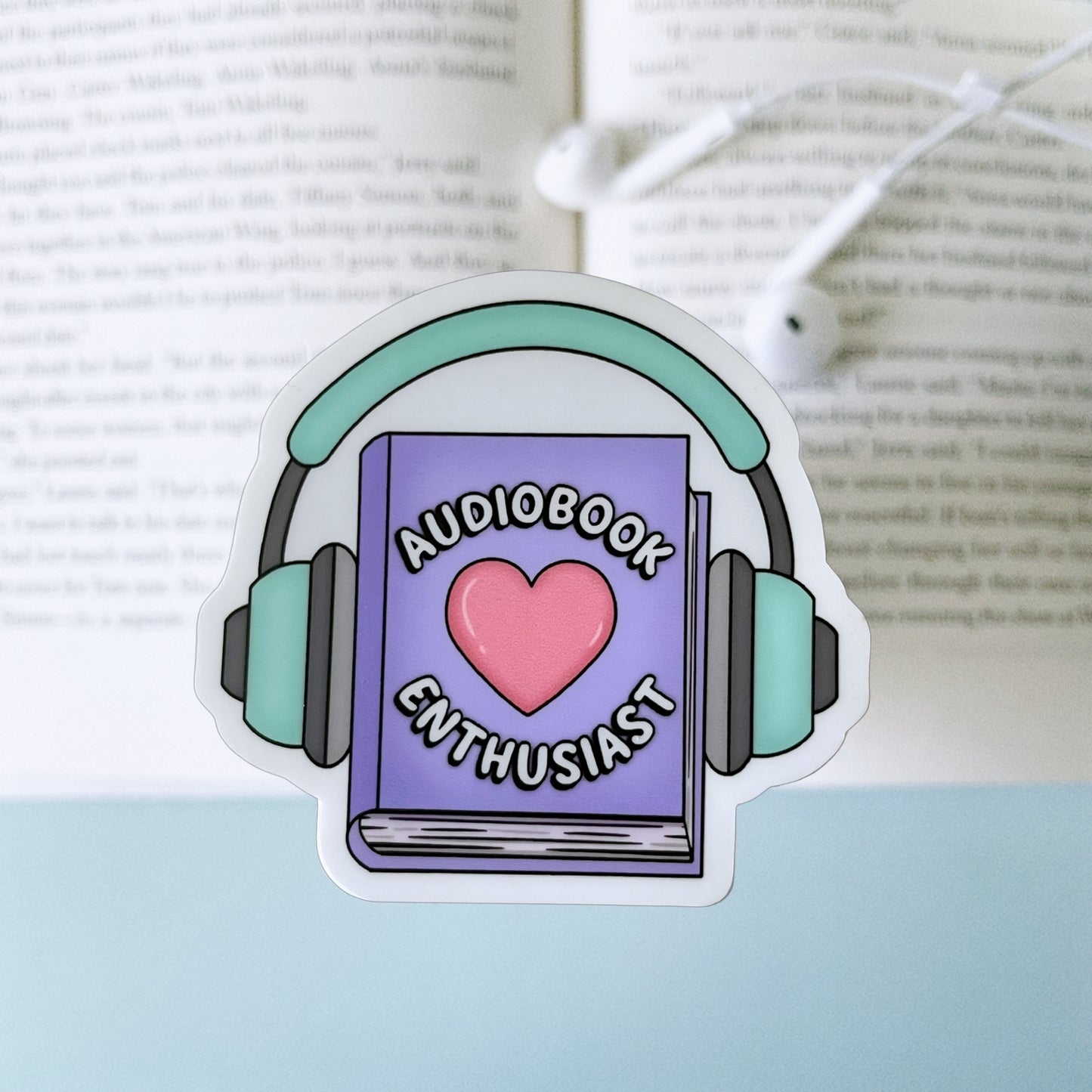 Audiobook Enthusiast Sticker