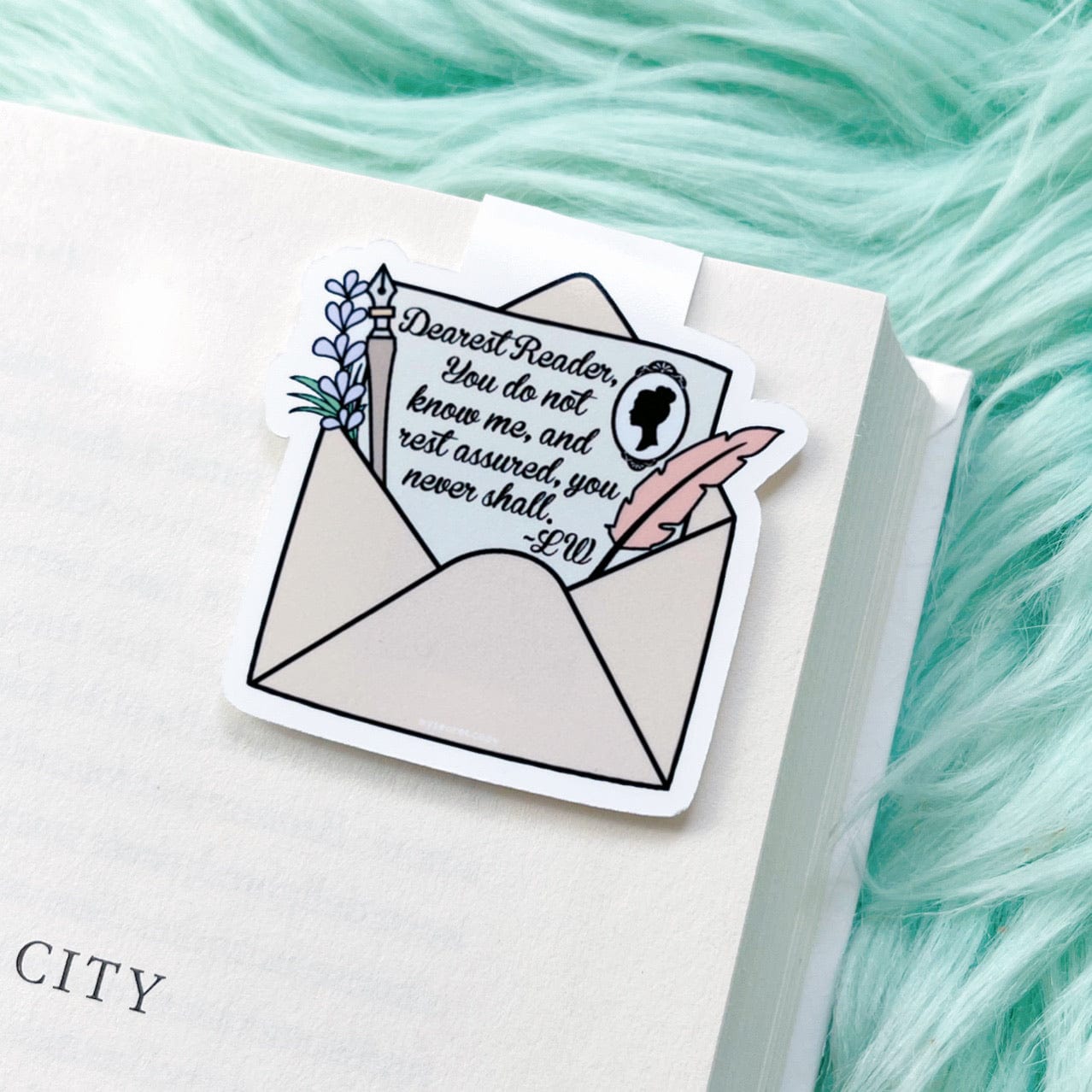 Dearest Reader Magnetic Bookmark