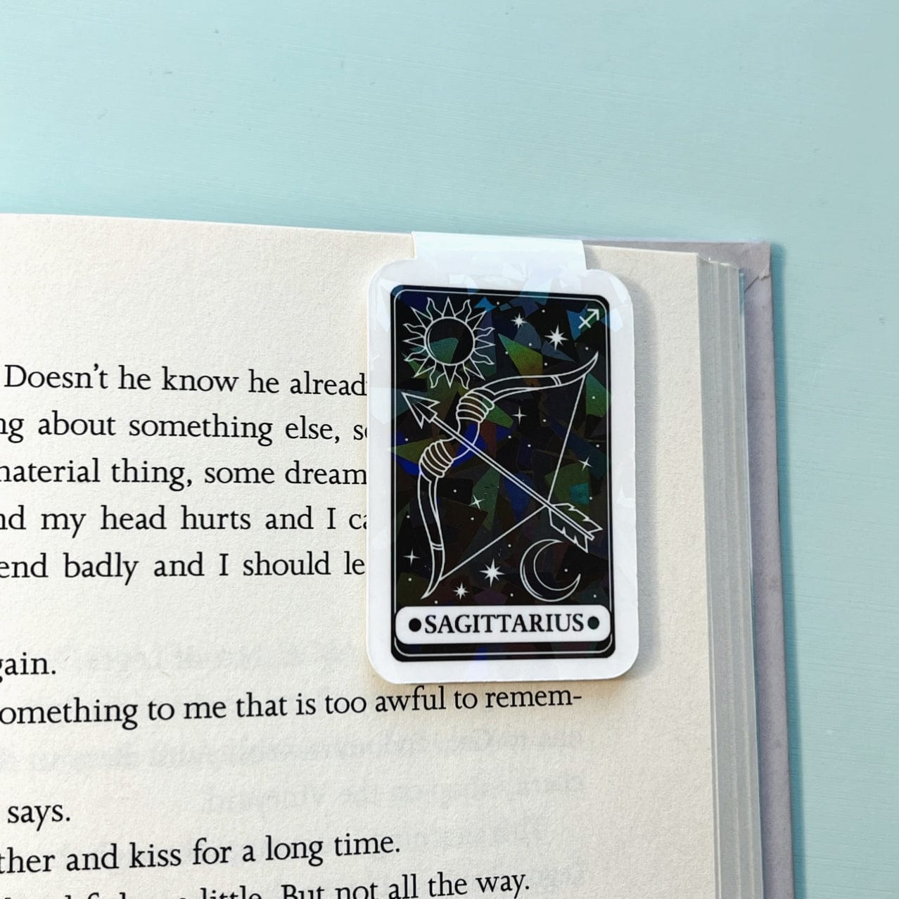 Sagittarius Tarot Card Magnetic Bookmark