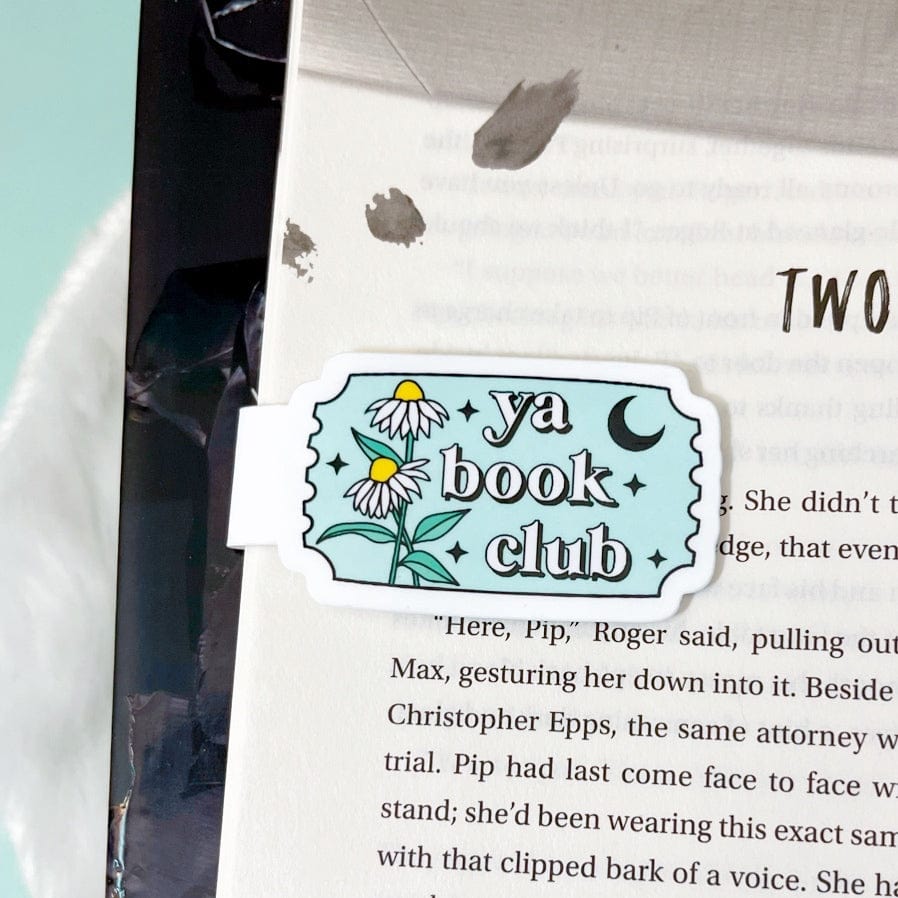 YA Book Club Magnetic Bookmark