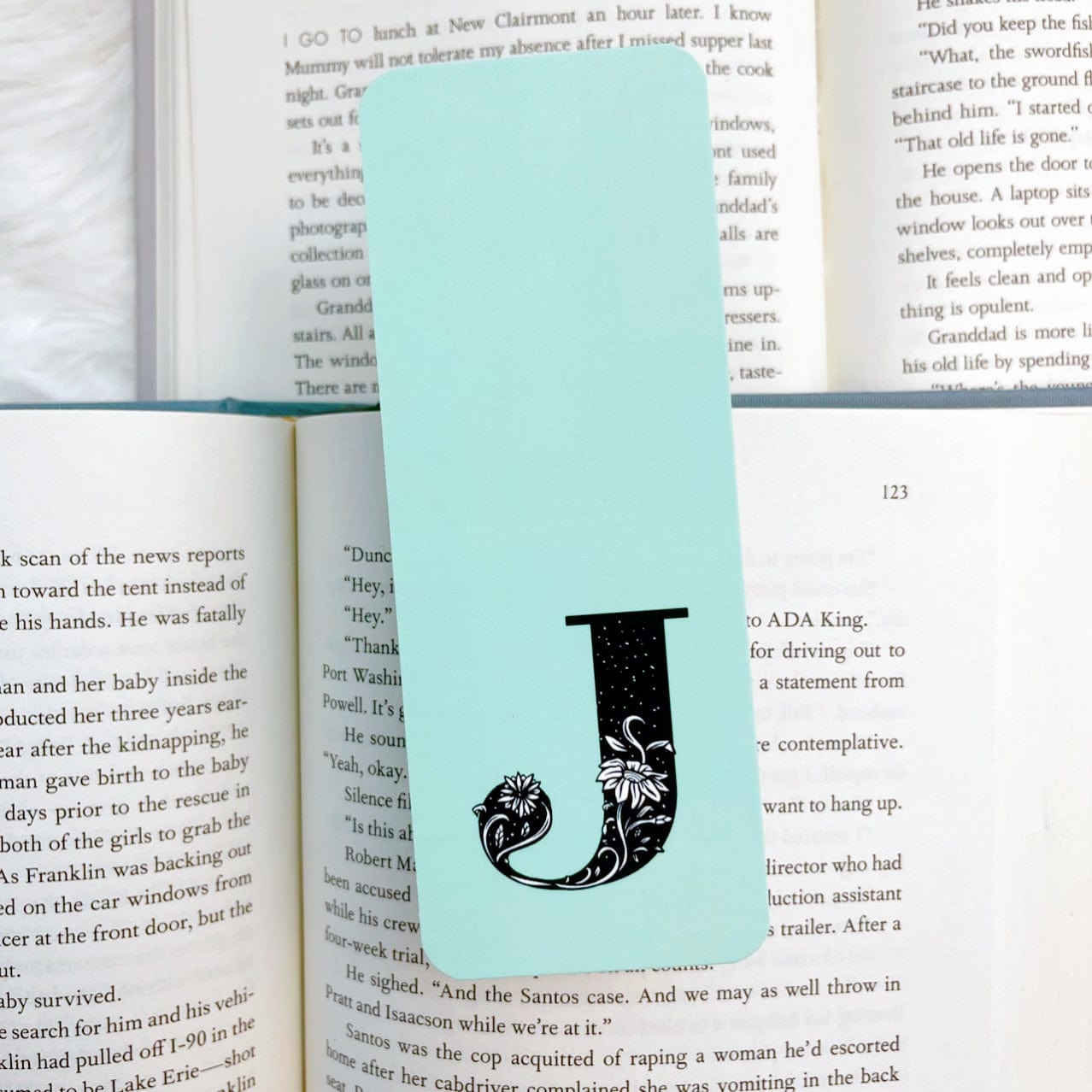 F G H I J Initial Bookmark
