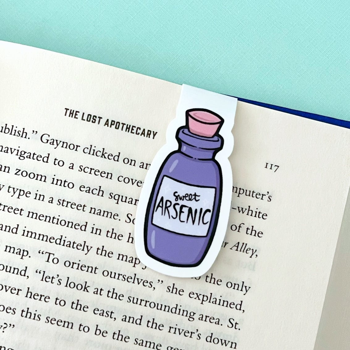 Arsenic Magnetic Bookmark