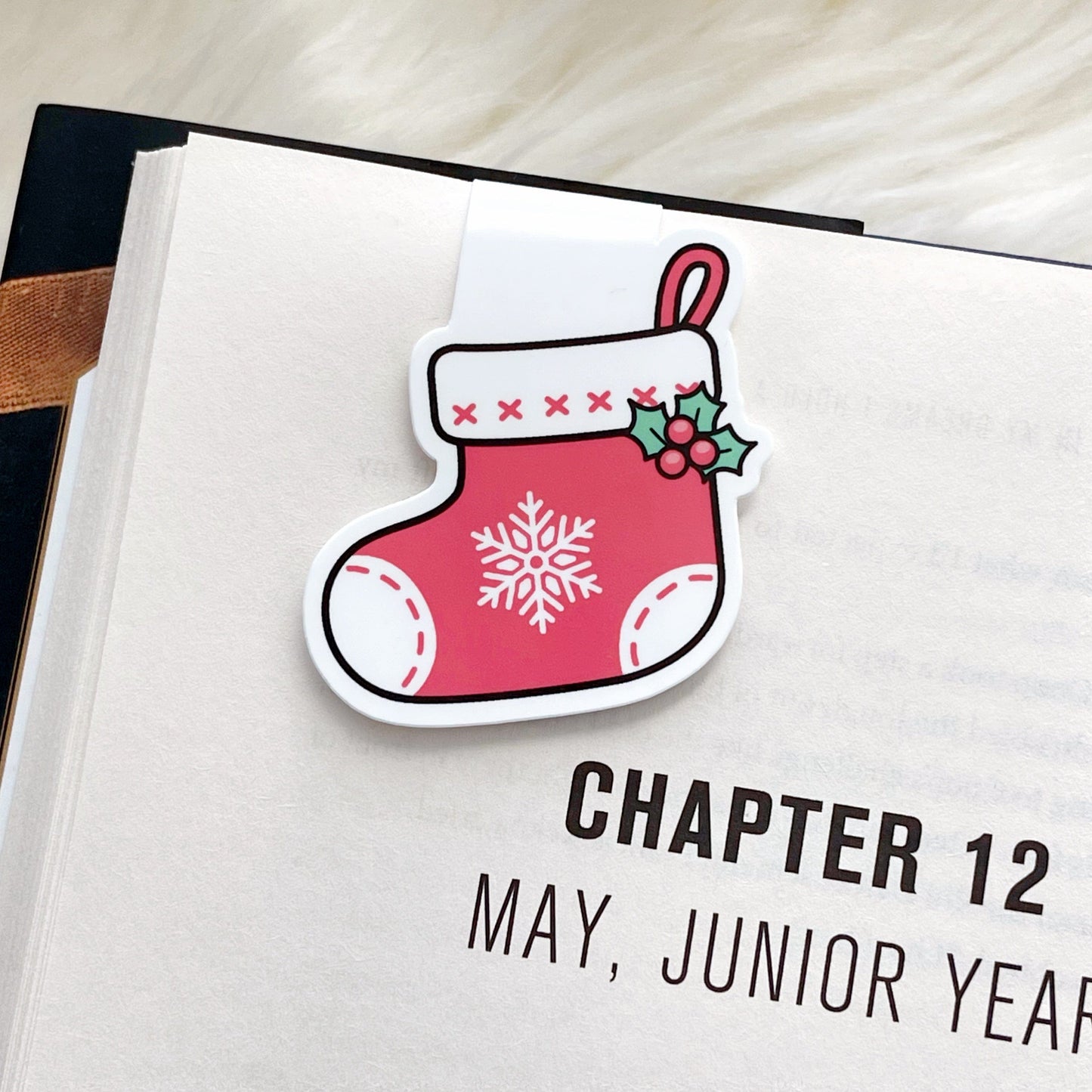 Stocking Magnetic Bookmark