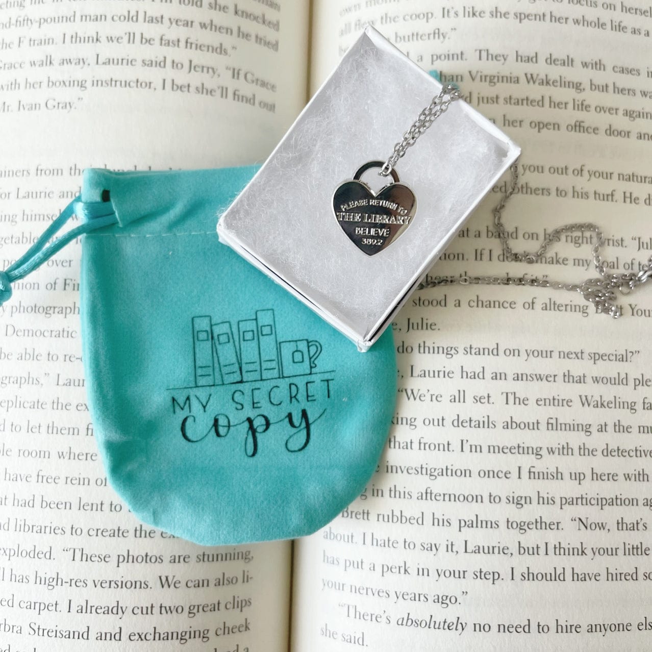 Please Return To The Library Necklace