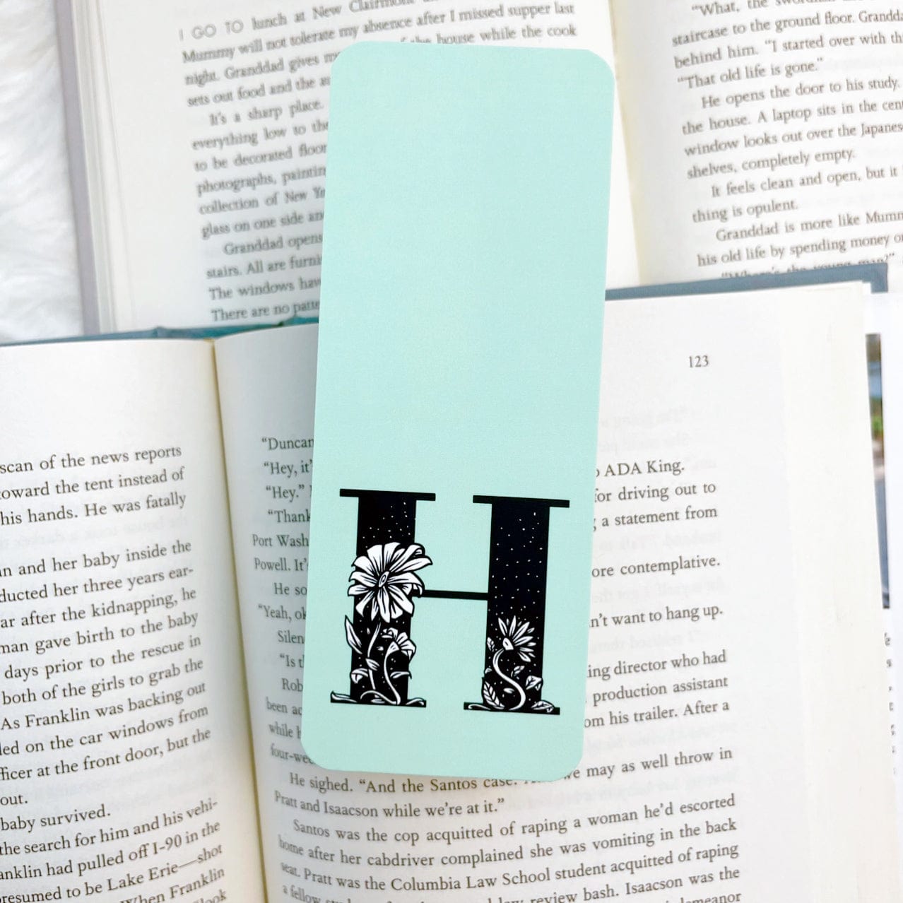 F G H I J Initial Bookmark