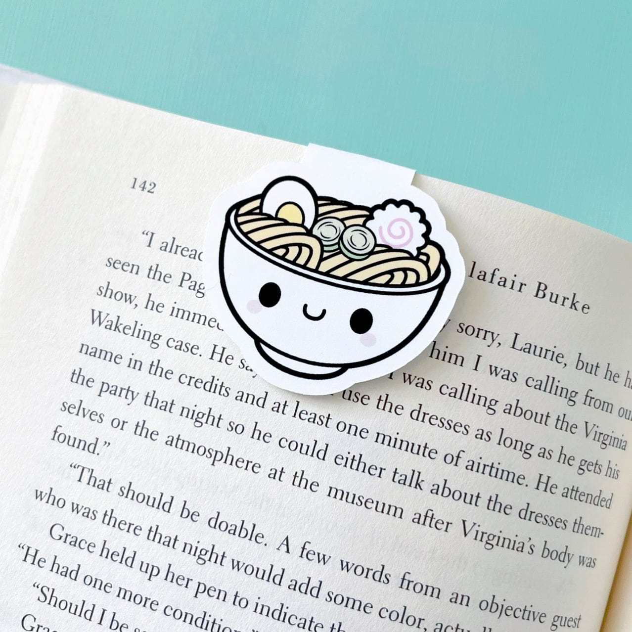 Ramen Magnetic Bookmark