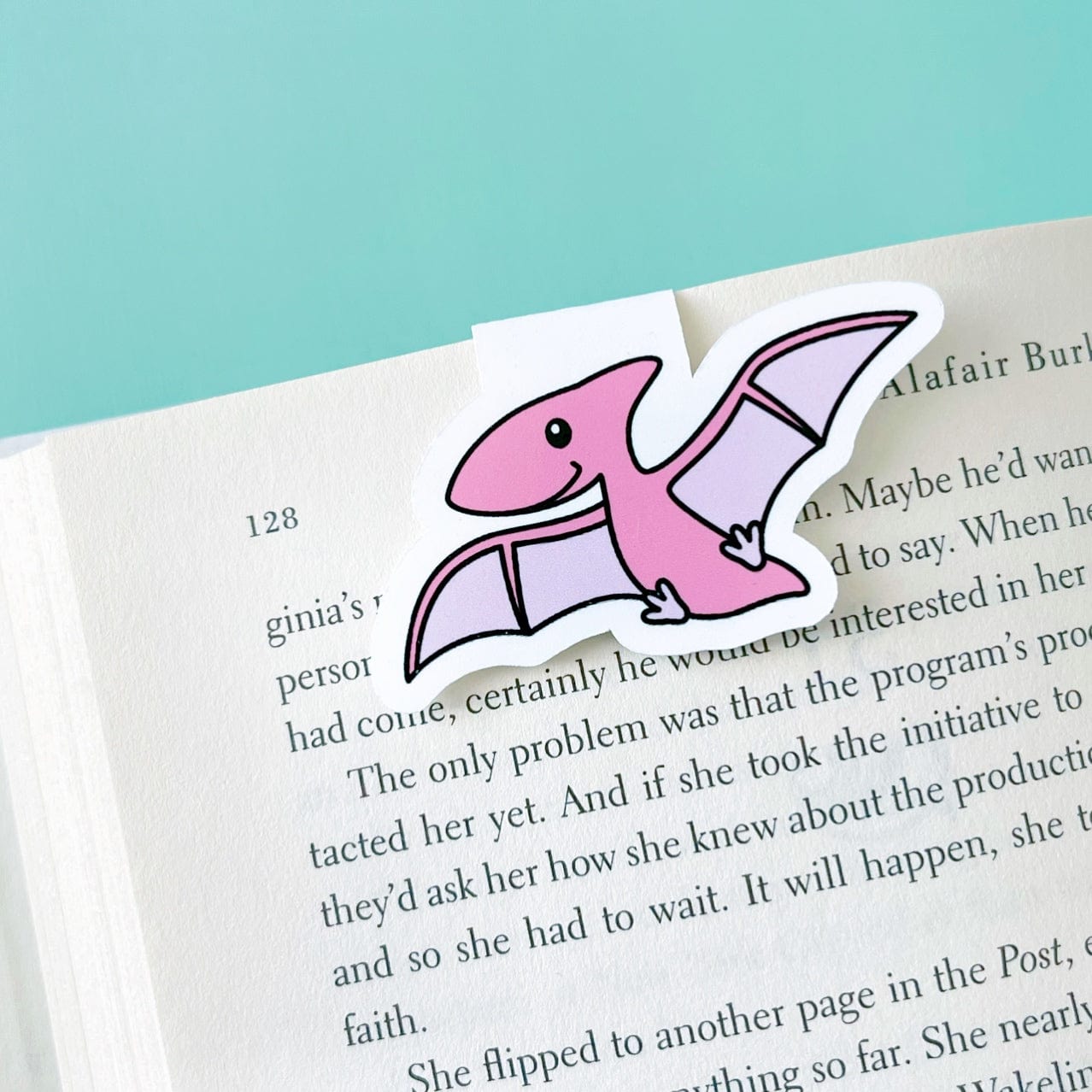 Pterodactyl Dinosaur Magnetic Bookmark