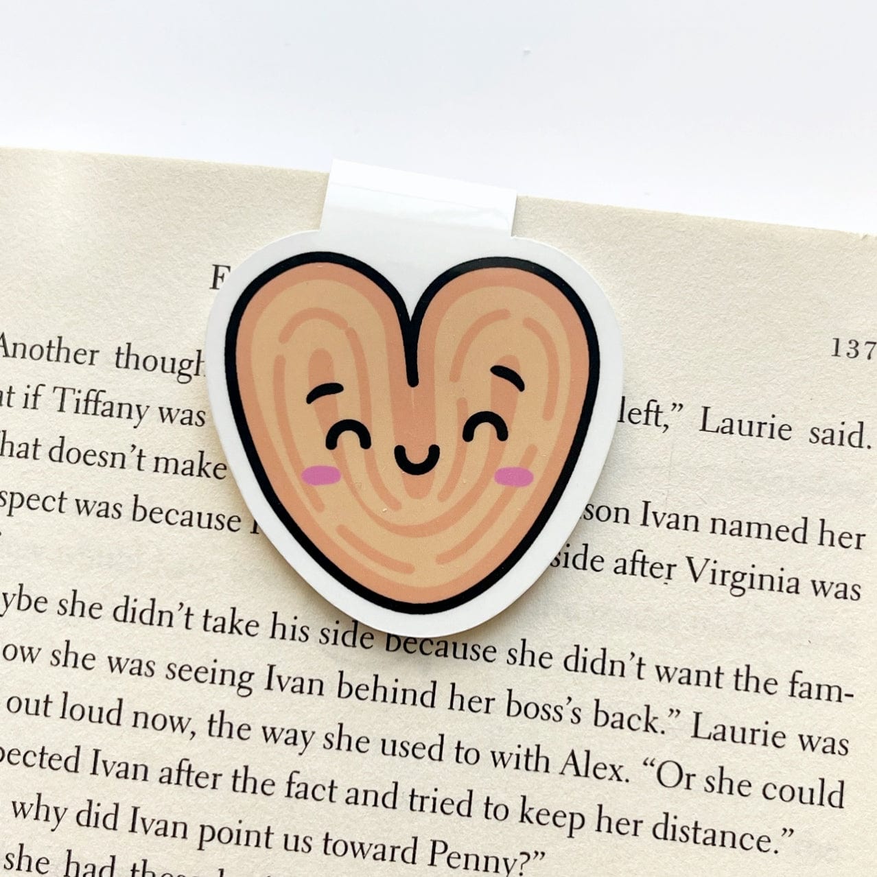 Oreja Marca Pagina Sweet Bread Magnetic Bookmark