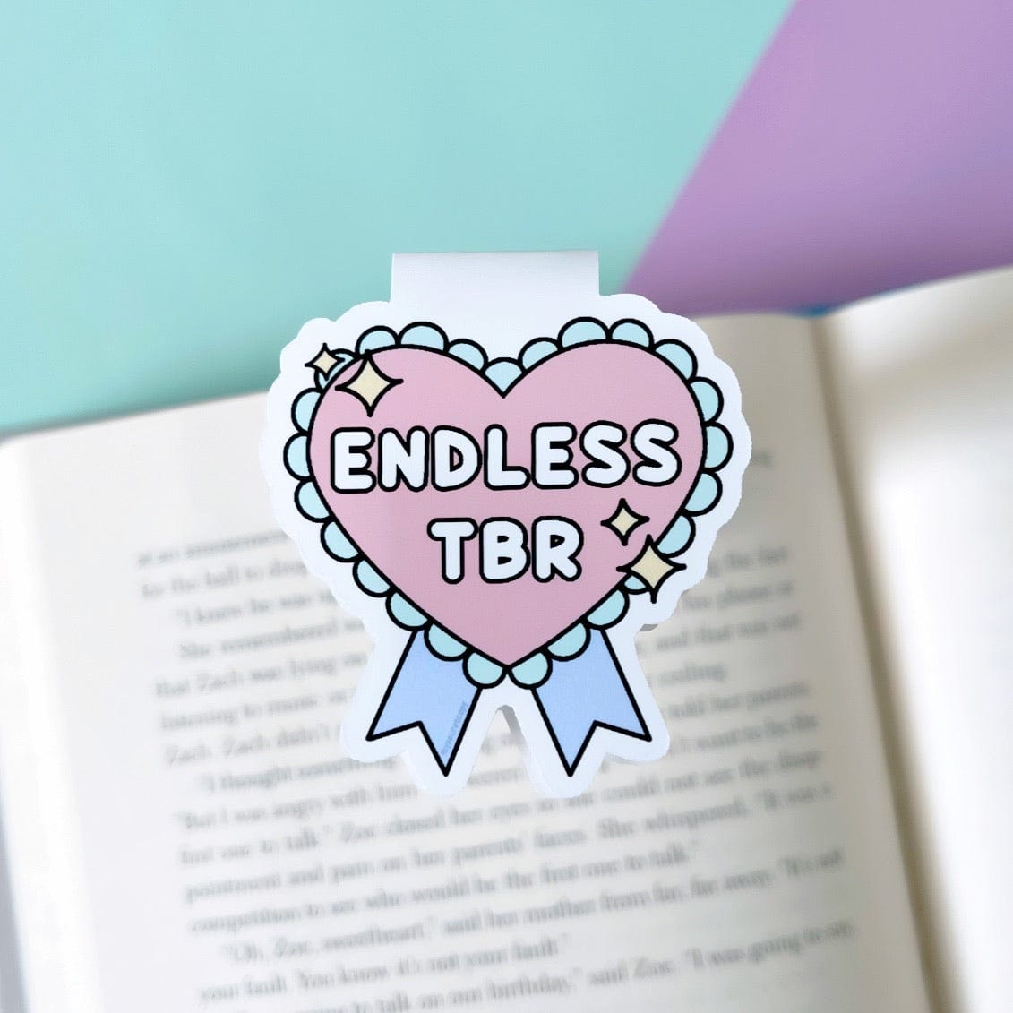 Endless TBR Magnetic Bookmark