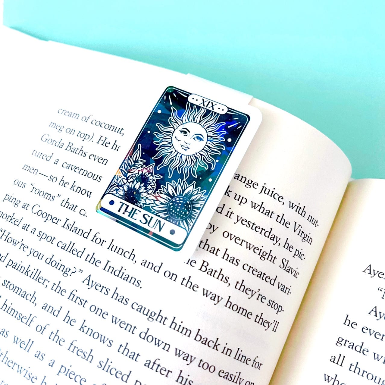 The Sun Tarot Card Magnetic Bookmark