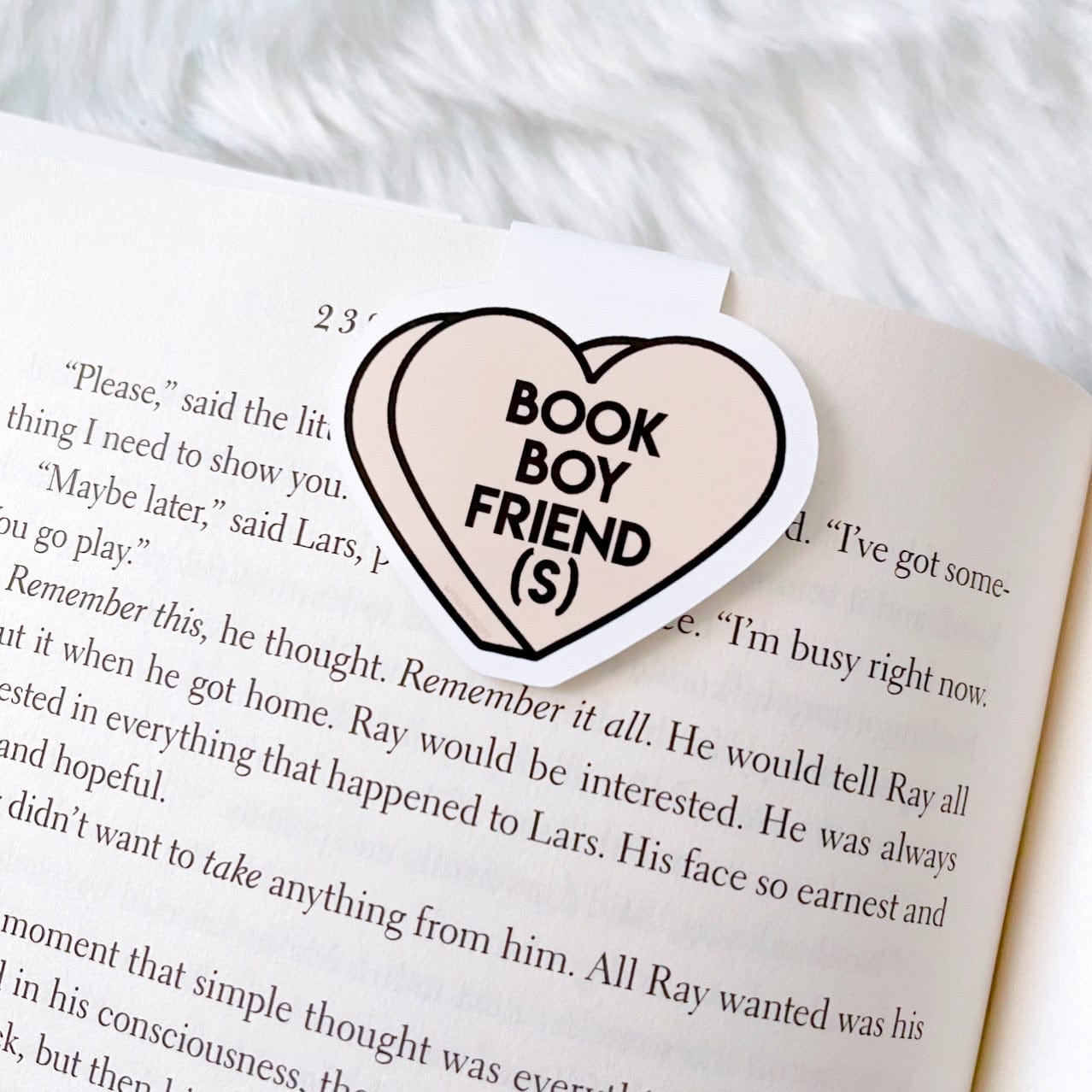 Conversation Hearts Magnetic Bookmarks