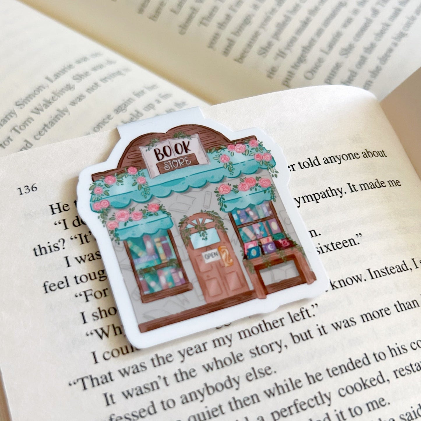 Bookstore Magnetic Bookmark