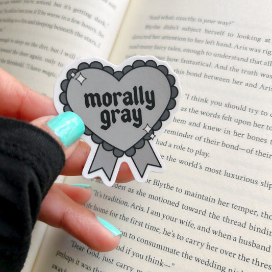 Mini Morally Gray Sticker