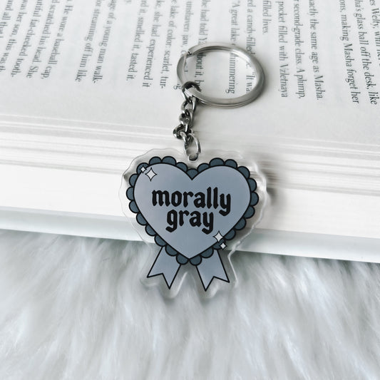 Morally Gray Keychain