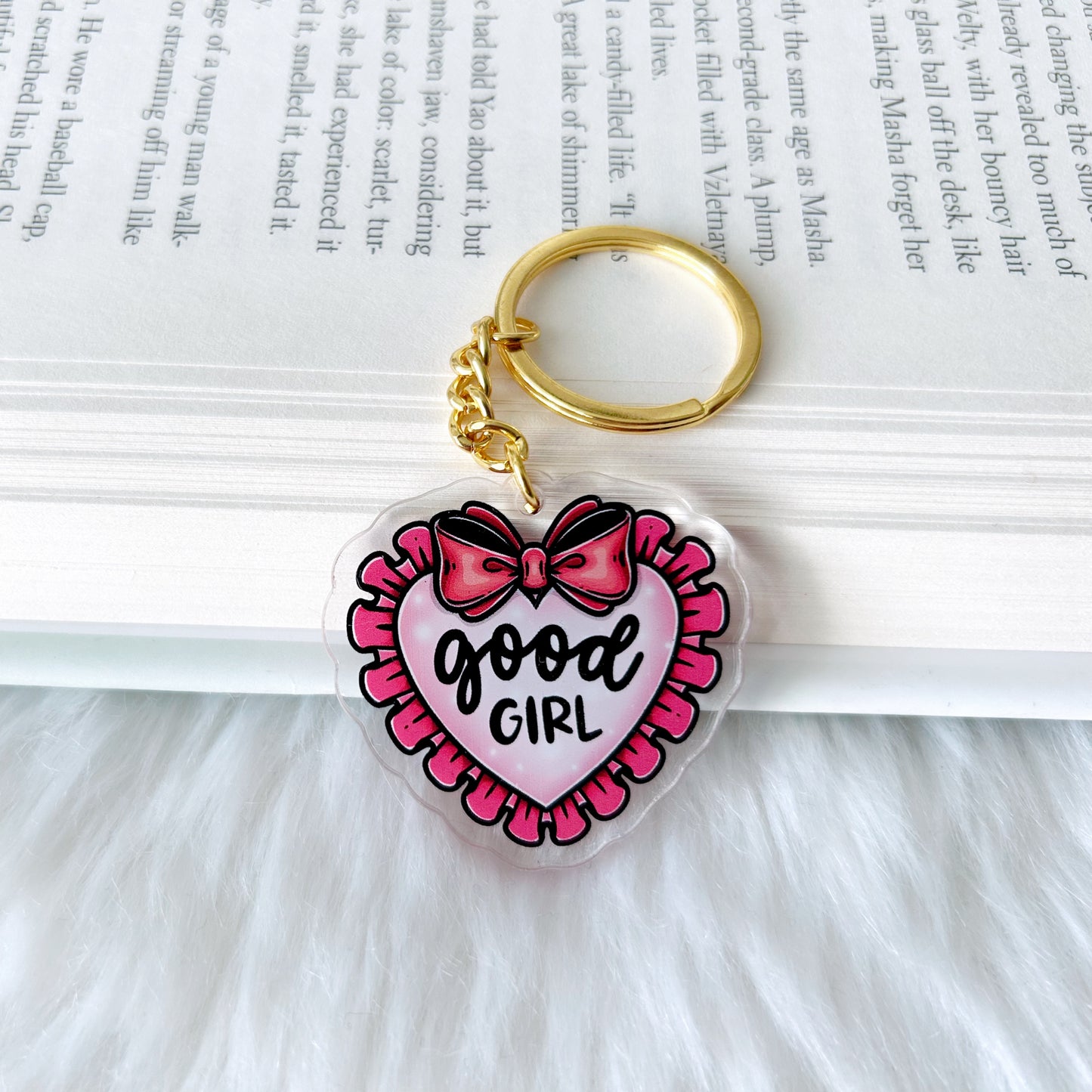 Good Girl Keychain