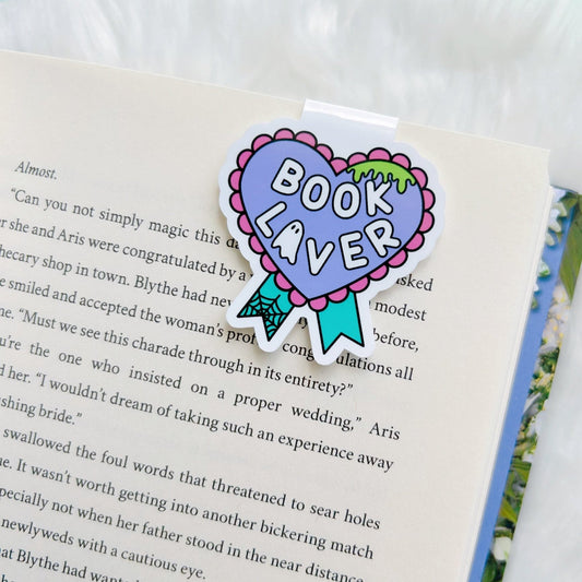 Spooky Book Lover Magnetic Bookmark