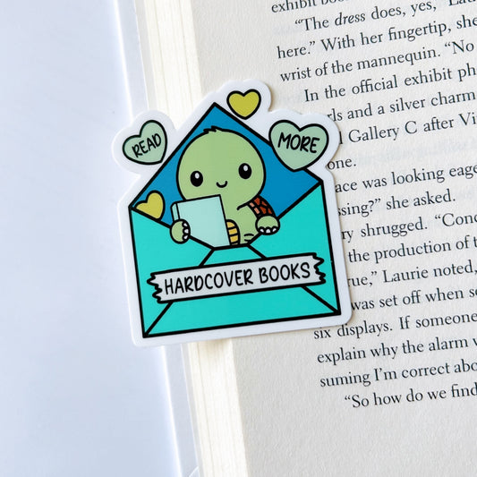 Read More Hardcover Books Sticker