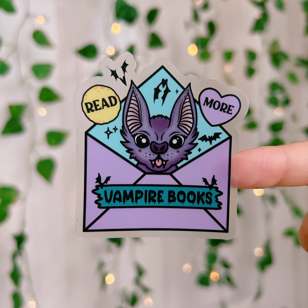 Read More Vampire Books Sticker
